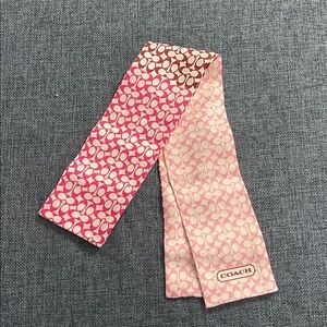Coach silk scarf